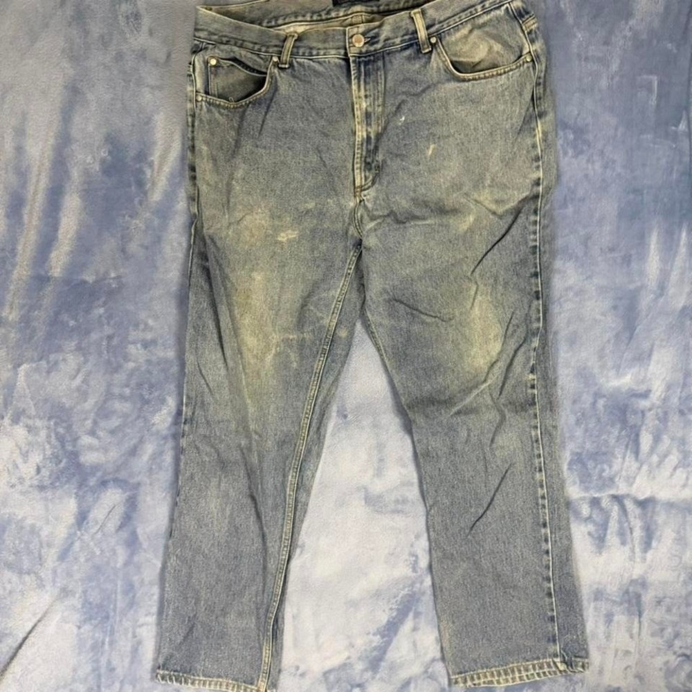 Vintage Valentino  Jeans Blue Denim Pants Men Size 40x34‎
